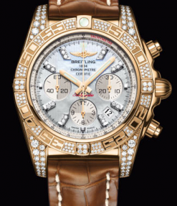 Pretty UK Breitling Chronomat 01 Diamond Fake Watches