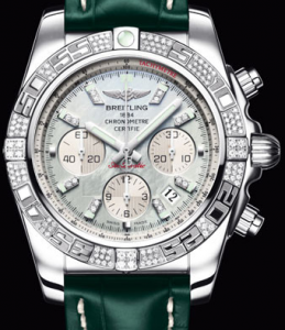 Pretty UK Breitling Chronomat 01 Diamond Replica Watches