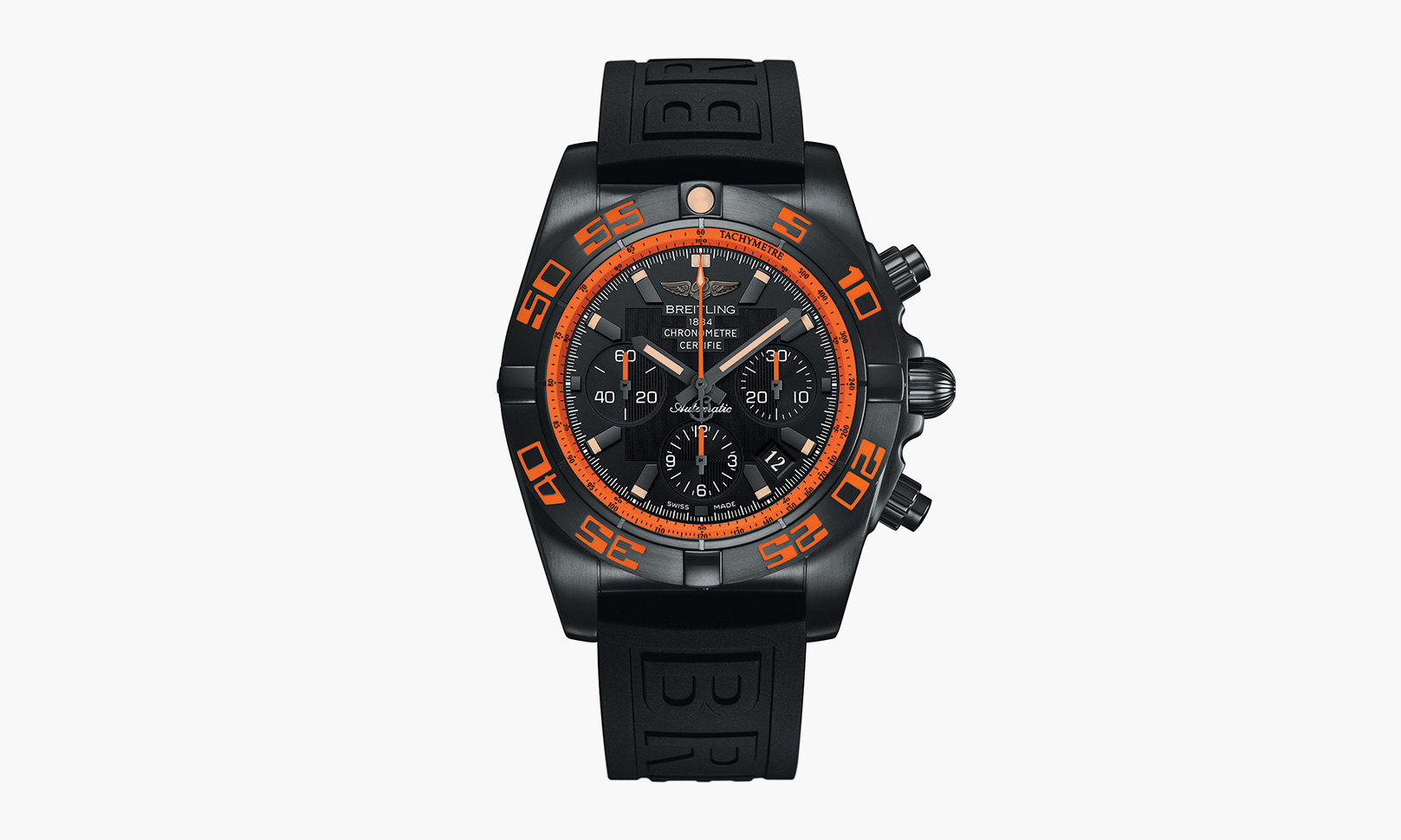 Copy Breitling Chronomat 44 Raven Watches With Orange Accent